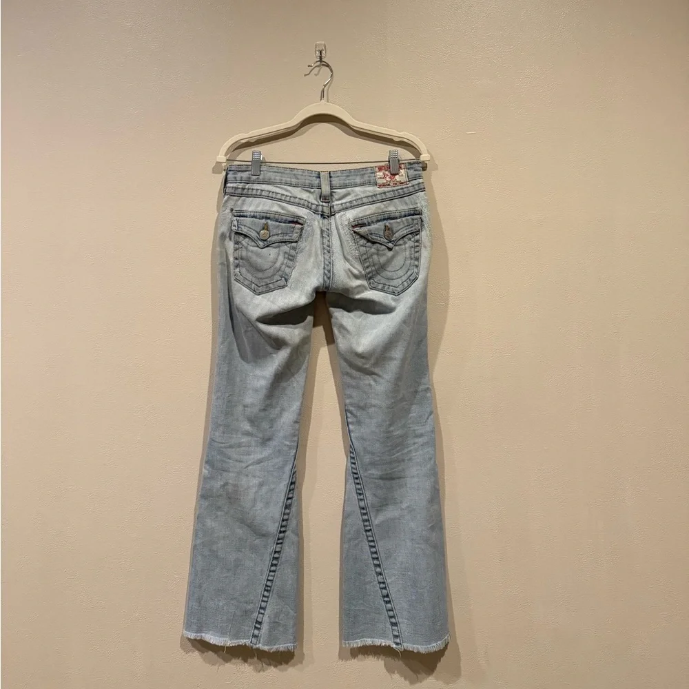 True Religion Light Blue Denim Jeans - Picture 4 of 5